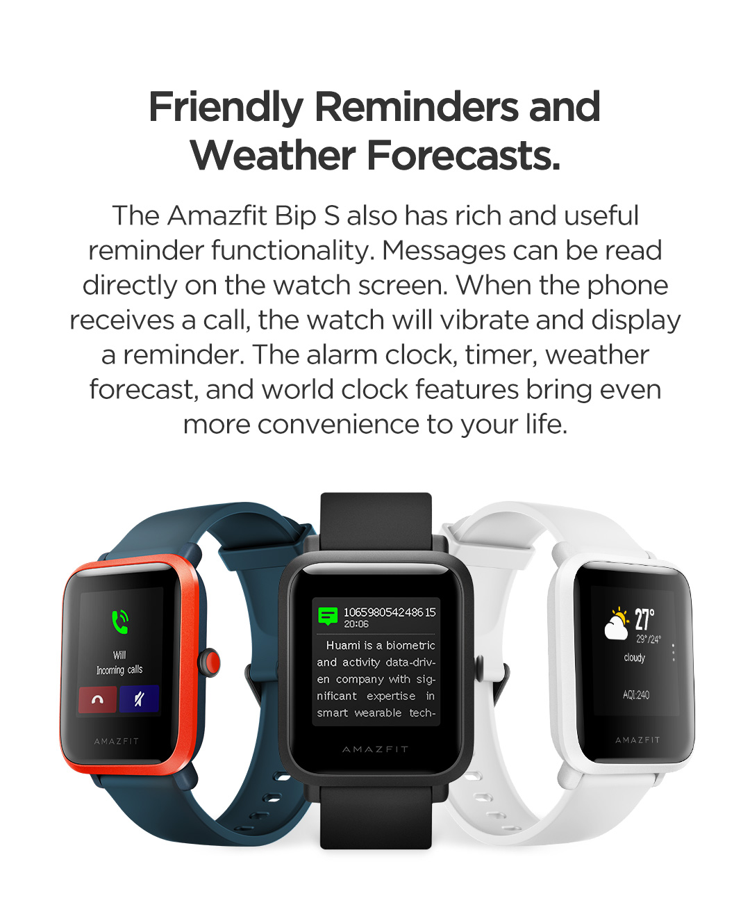 Amazfit Bip S | Step Into A