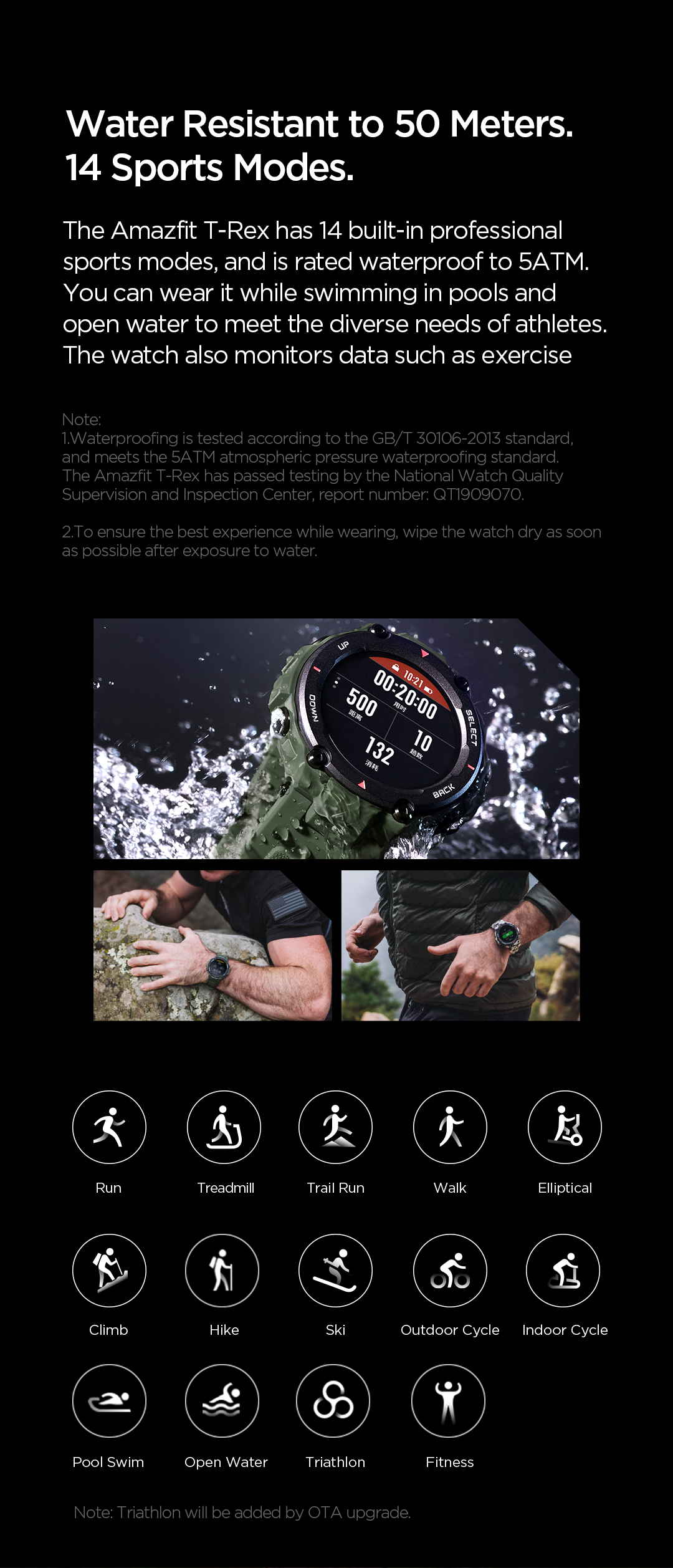 Amazfit T-Rex 2 Full Smartwatch Specifications and Features