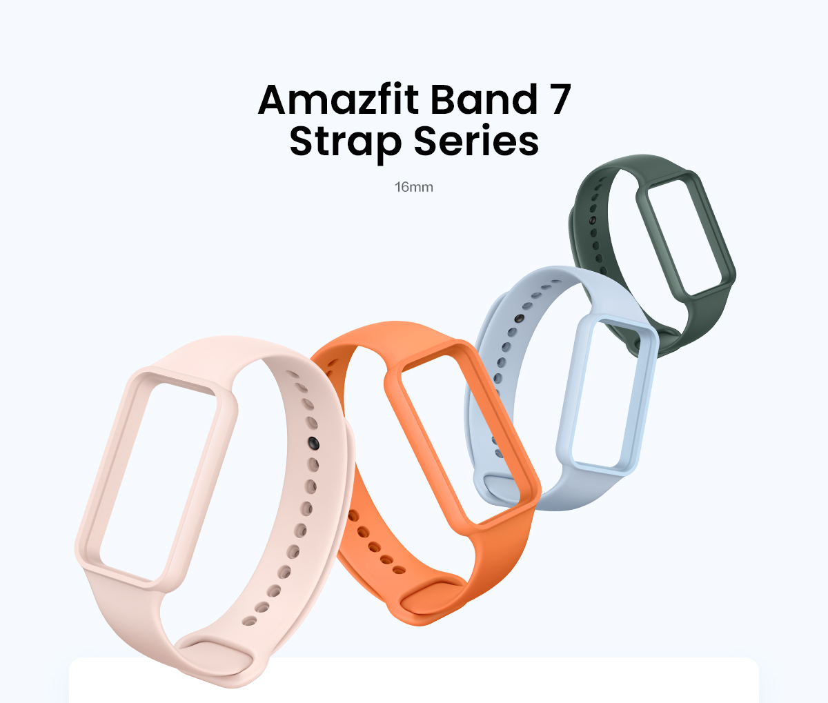 Nueva correa de reemplazo para Amazfit Band 7 Smart Watch Silicone Band  para Amazfit 7 Band Band Strap Bracelet Watchband