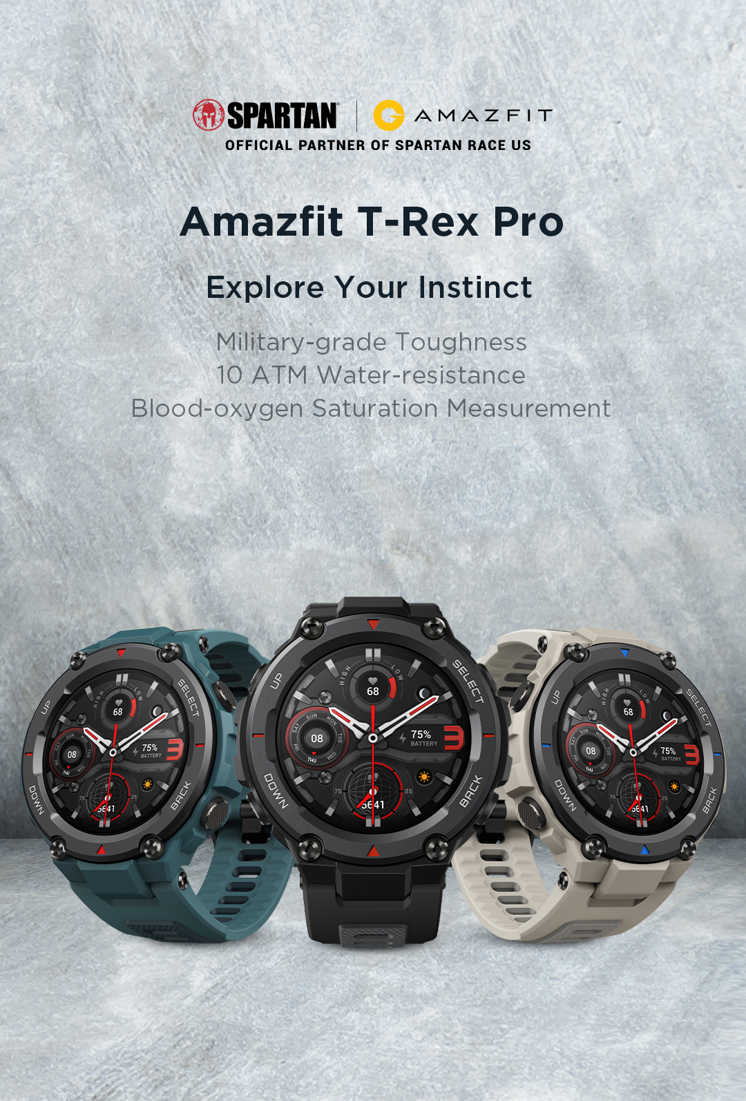 Amazfit T-Rex Pro | Explore Your Instinct