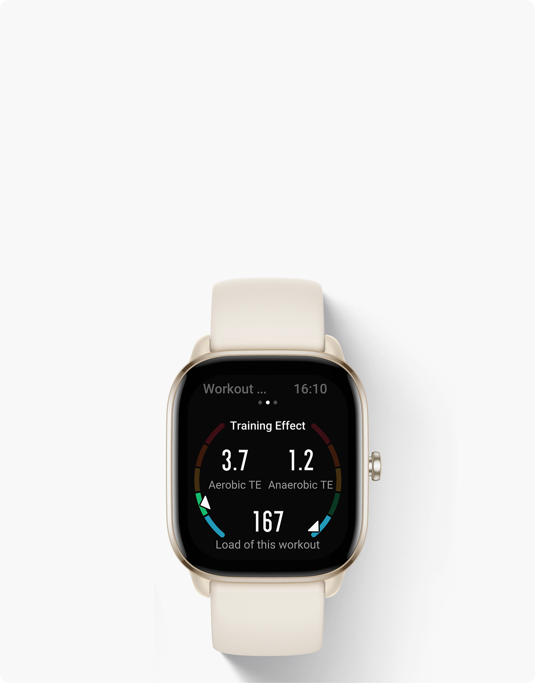 Smartwatch Amazfit GTS 4, AmoLED, GPS, 4 GB, Wifi, Bluetooth, Blanco